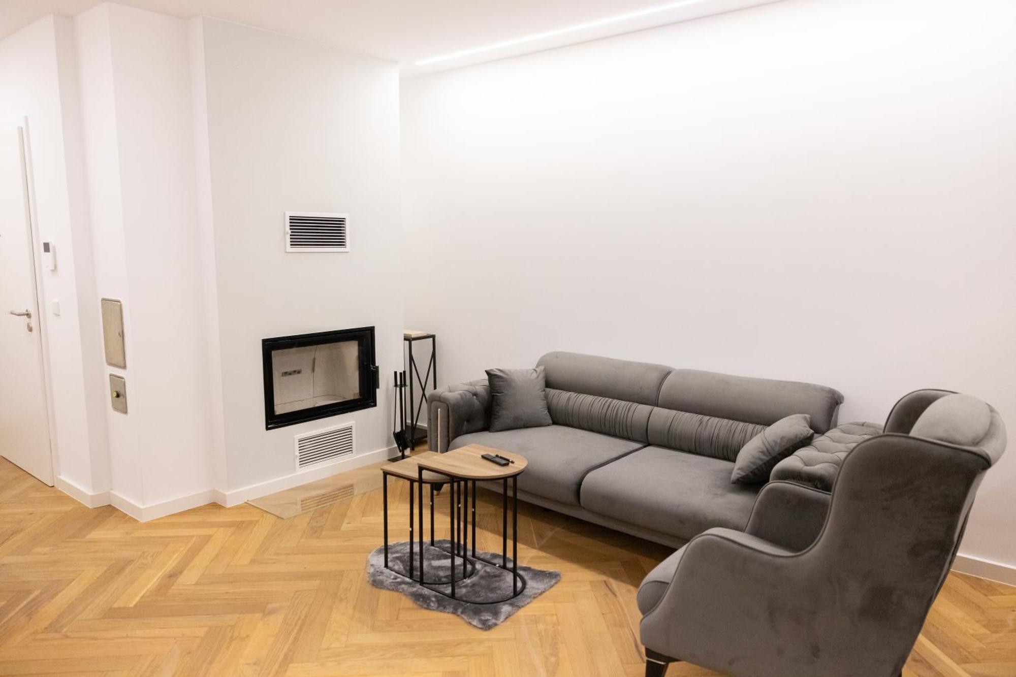 Neubau Apartment Mit Kamin Und Terrasse In Premium Lage Parkplatz Inklusive Bielefeld Luaran gambar