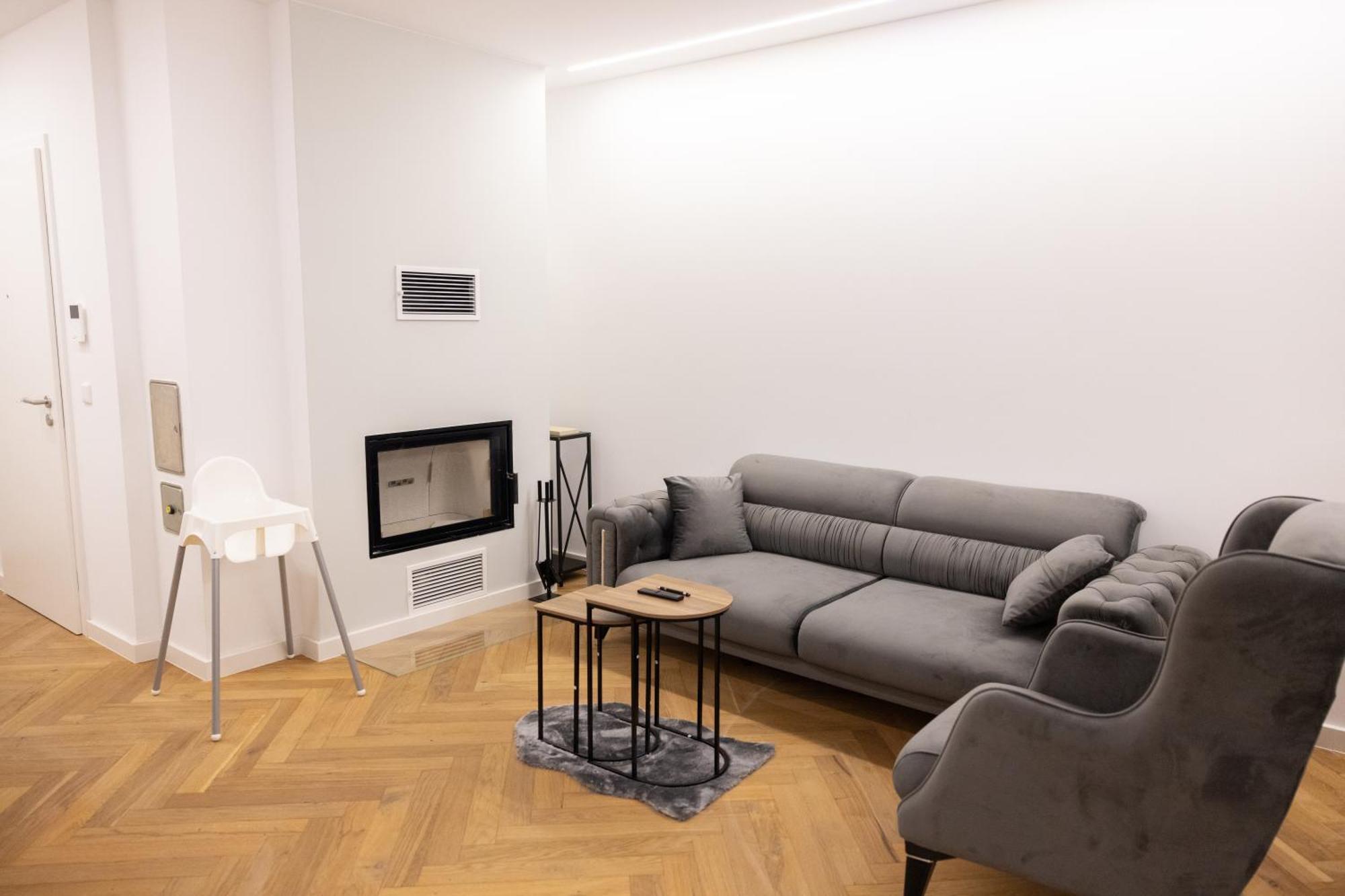 Neubau Apartment Mit Kamin Und Terrasse In Premium Lage Parkplatz Inklusive Bielefeld Luaran gambar