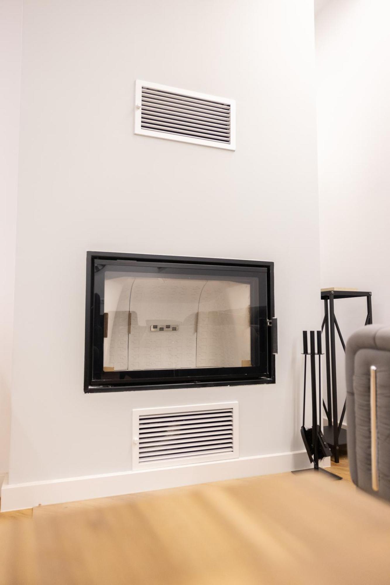 Neubau Apartment Mit Kamin Und Terrasse In Premium Lage Parkplatz Inklusive Bielefeld Luaran gambar