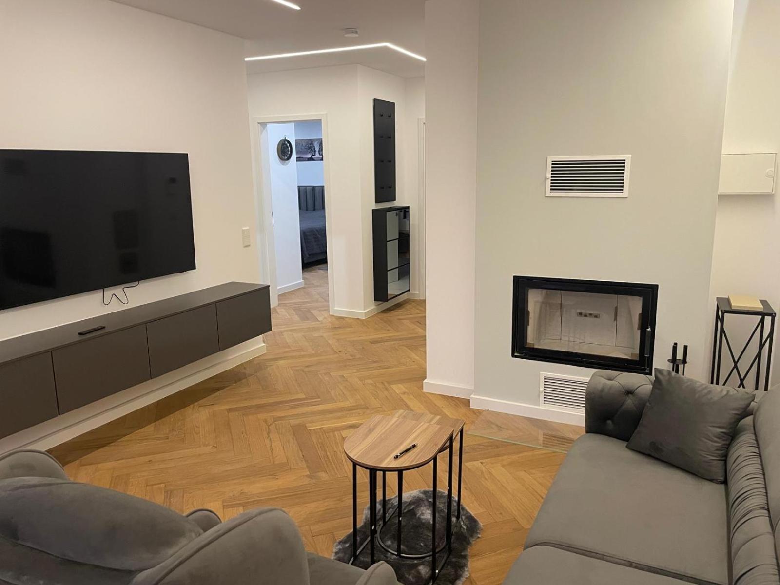 Neubau Apartment Mit Kamin Und Terrasse In Premium Lage Parkplatz Inklusive Bielefeld Luaran gambar